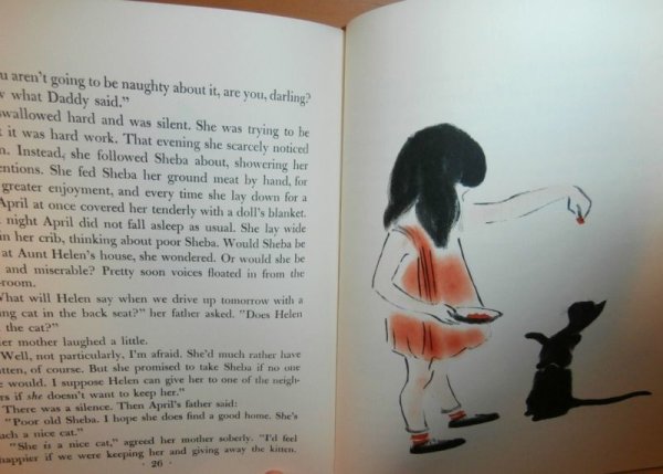 画像5: 洋書絵本(英語) April's Kittens Clare Turlay Newberry エイプリルと子ねこ クレア・ターレイ・ニューベリー (5)