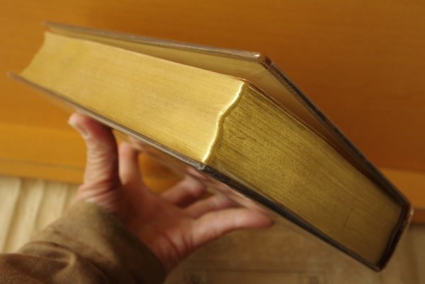 画像4: 島崎藤村 島崎藤村集 恩地孝四郎/装丁 限定1000部 昭4年初版 春陽堂 三方金/総革装/金箔押 (4)