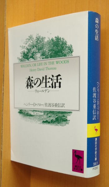 画像1: ヘンリー・D・ソロー 森の生活 ウォールデン 講談社学術文庫 ヘンリーDソロー (1)