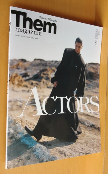 画像1: Them magazine No.041 Actors 徳井優/毎熊克哉 ゼムマガジン 2022年8月号 (1)