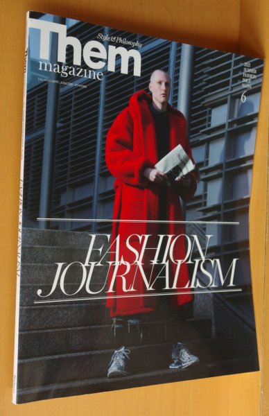 画像1: Them magazine No.034 FASHION JOURNALISM ゼムマガジン 2021年6月号 (1)